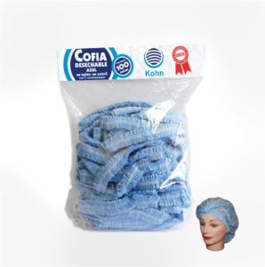 Cofia Kohn azul